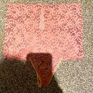 Victoria’s Secret lace thong